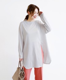 DouDou | バックスリットT(Tシャツ/カットソー)