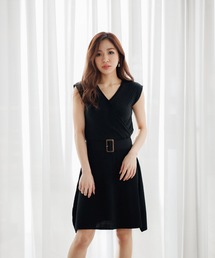 LIPSERVICE | ニットプリーツフレアミニワンピース(ワンピース)