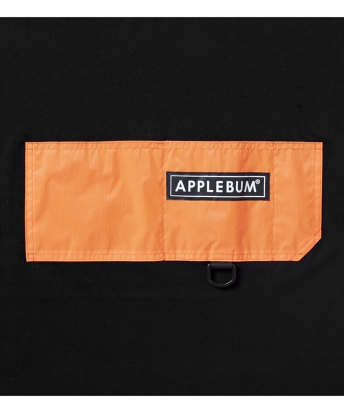 APPLEBUM（アップルバム）の「Rip Pocket Big T-shirt（Tシャツ/カットソー・メンズ・ネイビー/ブラック×ブラック/ブラック系その他・MEDIUM/LARGE/X-LARGE/SMALL）」の12枚目の写真