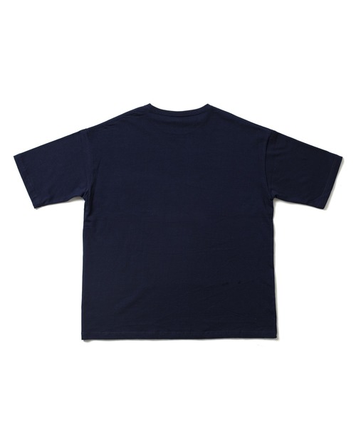 APPLEBUM（アップルバム）の「Rip Pocket Big T-shirt（Tシャツ/カットソー・メンズ・ネイビー/ブラック×ブラック/ブラック系その他・MEDIUM/LARGE/X-LARGE/SMALL）」の18枚目の写真