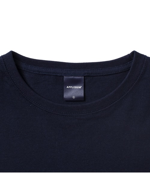 APPLEBUM（アップルバム）の「Rip Pocket Big T-shirt（Tシャツ/カットソー・メンズ・ネイビー/ブラック×ブラック/ブラック系その他・MEDIUM/LARGE/X-LARGE/SMALL）」の22枚目の写真