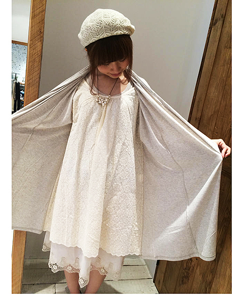 PUAL CE CIN(ピュアルセシン)の「重ね着風チュニック(Tシャツ/カットソー・レディース・オートミール/モカ/ネイビー・FREE)」の16枚目の写真