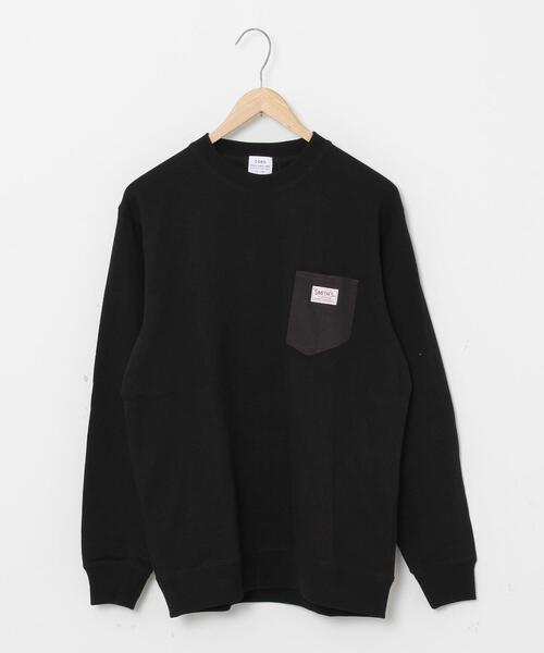 SMITH'S（スミス）の「SMITH’S(スミス)別注ポケットスウェットクルーネック20FW(一部WEB限定カラー)#（スウェット・メンズ・ブラック/その他1/その他3/オフホワイト/ケリー/その他2・X-LARGE/LARGE/SMALL/MEDIUM）」の12枚目の写真