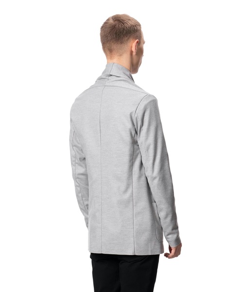 ATTACHMENT(アタッチメント)の「フランネラーナスムース ストールカーディガン(Tシャツ/カットソー・メンズ・ライトグレー/ブラック/ネイビー・3/1/2)」の5枚目の写真