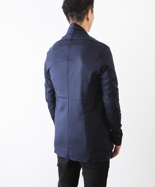 ATTACHMENT(アタッチメント)の「フランネラーナスムース ストールカーディガン(Tシャツ/カットソー・メンズ・ライトグレー/ブラック/ネイビー・3/1/2)」の19枚目の写真