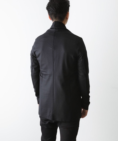 ATTACHMENT(アタッチメント)の「フランネラーナスムース ストールカーディガン(Tシャツ/カットソー・メンズ・ライトグレー/ブラック/ネイビー・3/1/2)」の13枚目の写真