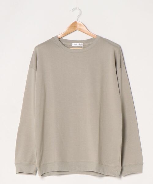 STYLEBLOCK(スタイルブロック)の「裏毛アートプリントビッグシルエットスウェットトレーナー(スウェット・メンズ・ホワイト/ホワイト系その他/ブラック系その他/ブラウン系その他/ベージュ系その他/ベージュ系その他2/ベージュ/ブラウン/ブラック・M/L/LL)」の17枚目の写真