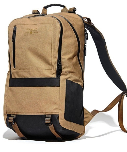 AS2OV(アッソブ)の「【AS2OV/アッソブ】 WATER PROOF CORDURA 305D DAY PACK / 防水 バックパック(バックパック/リュック・メンズ・ブラック/カーキ・FREE)」の3枚目の写真