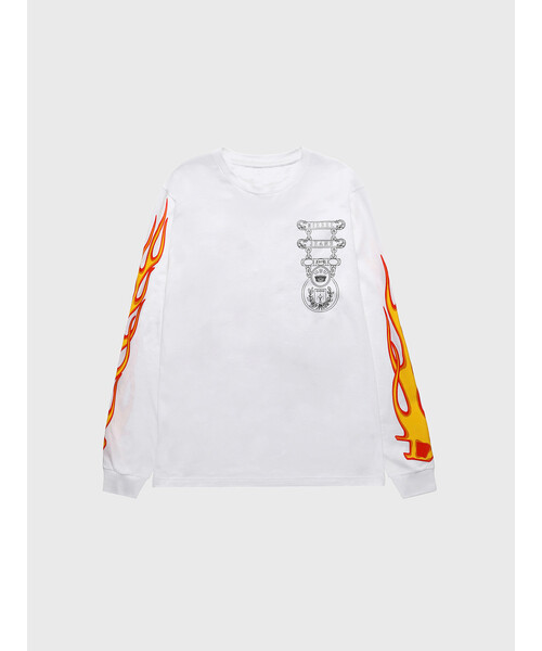 DIESEL ディーゼル GR8 CALI YUTA HOSOKAWA ロンT DIESEL（ディーゼル）の「メンズ Tシャツ ロンT CALI × YUTA