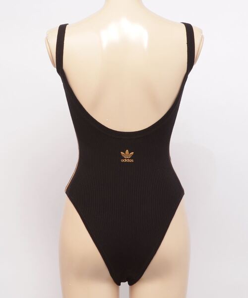 adidas（アディダス）の「ニットタンク ボディスーツ（つなぎ