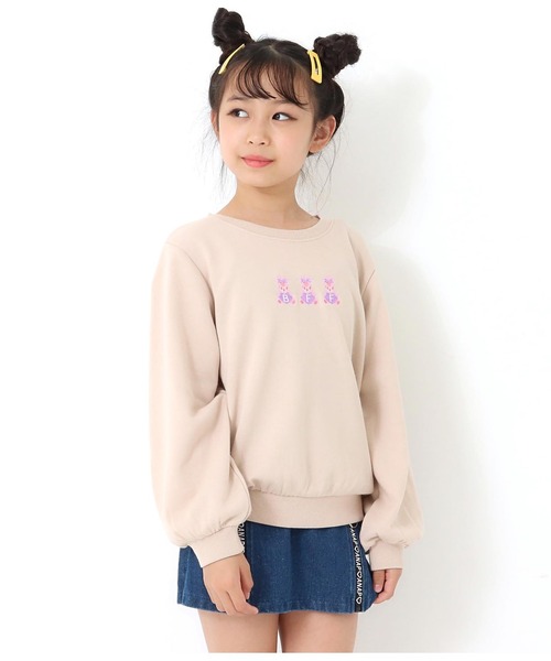 セール ポンポン刺繍裏毛トレーナー スウェット Anap Kids アナップキッズ のファッション通販 Zozotown