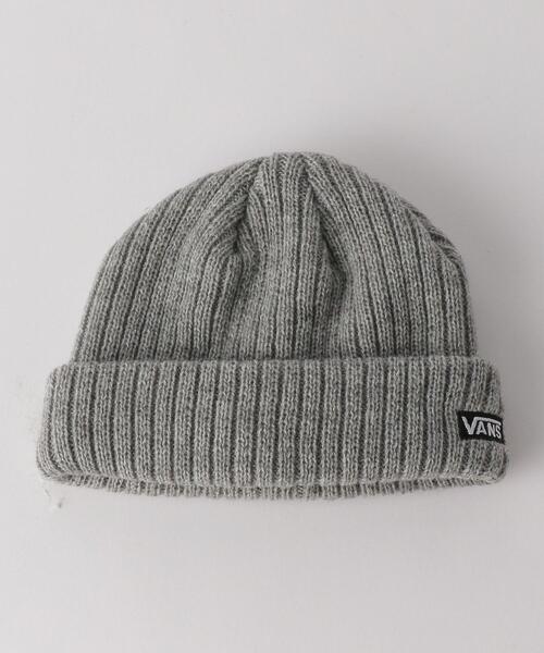 VANS（バンズ）の「VANS（バンズ）リブビーニー（ニットキャップ/ビーニー・キッズ・オレンジ/グレー/ブラック・FREE）」の2枚目の写真