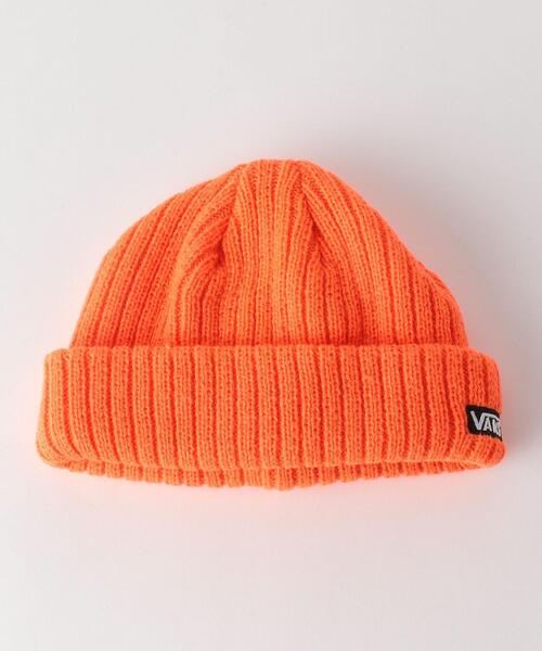 VANS（バンズ）の「VANS（バンズ）リブビーニー（ニットキャップ/ビーニー・キッズ・オレンジ/グレー/ブラック・FREE）」の3枚目の写真