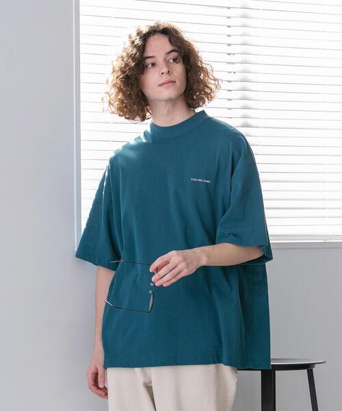 Feeling Made ハイツイストコットン ハイネック ハーフスリーブ Tシャツ メンズ Men Coen コーエン 公式ファッション通販