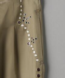 TOGA PULLA ウエスタンパンツ ベージュ シロ サイズ36 TOGA PULLA/CHAMBRAY WOOL PANTS (BEIGE)