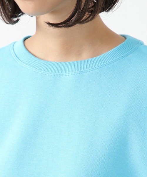 ROCKET x LUNCH（ロケットアンドランチ）の「The Rocket／スリーブシャーリングプルオーバー 2929003（スウェット・レディース・スカイブルー/グレー・SMALL）」の15枚目の写真