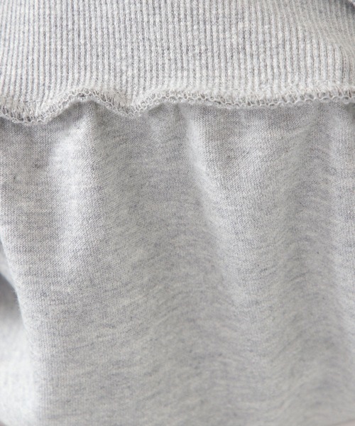 ROCKET x LUNCH（ロケットアンドランチ）の「The Rocket／スリーブシャーリングプルオーバー 2929003（スウェット・レディース・スカイブルー/グレー・SMALL）」の11枚目の写真