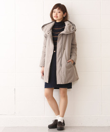 Kastane | 【Kastane】ナイロンBIGフードコート(ダウンジャケット/コート)