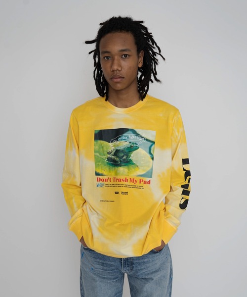 Levi's(リーバイス)の「RELAXED LS GRAPHIC TEE HUMOR GD SHADOW L(Tシャツ/カットソー・メンズ・マルチ・L/M/S/XL)」の1枚目の写真