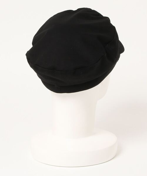 VIS(ビス)の「ツイルマリンキャスケット(キャスケット・レディース・ブラック/ベージュ・FREE)」の9枚目の写真