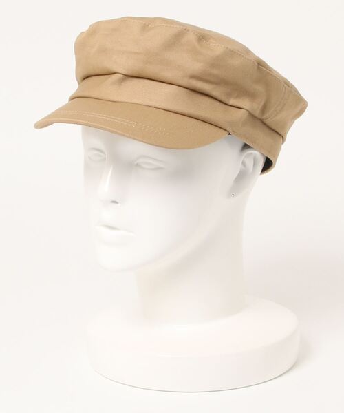 VIS(ビス)の「ツイルマリンキャスケット(キャスケット・レディース・ブラック/ベージュ・FREE)」の5枚目の写真