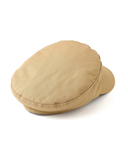 VIS(ビス)の「ツイルマリンキャスケット(キャスケット・レディース・ブラック/ベージュ・FREE)」の4枚目の写真