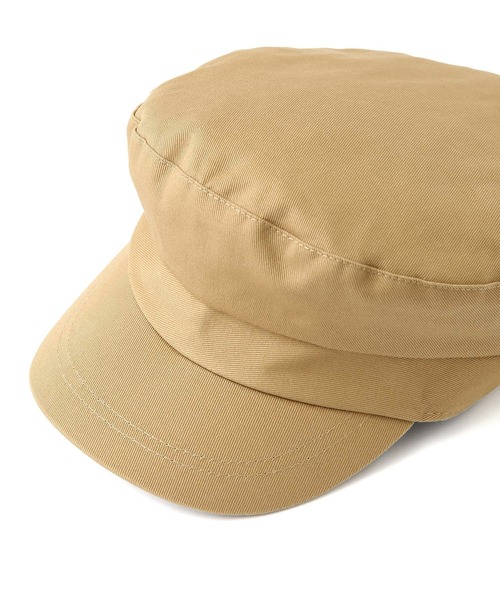 VIS(ビス)の「ツイルマリンキャスケット(キャスケット・レディース・ブラック/ベージュ・FREE)」の7枚目の写真