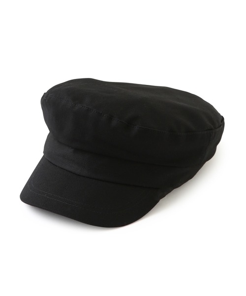 VIS(ビス)の「ツイルマリンキャスケット(キャスケット・レディース・ブラック/ベージュ・FREE)」の11枚目の写真