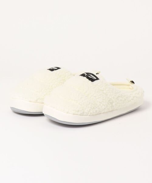 RASVOA（ラスボア）の「【PUMA／プーマ】Scuff Sherpa（サンダル・レディース・ブラック/オフホワイト・S/M/L）」の12枚目の写真