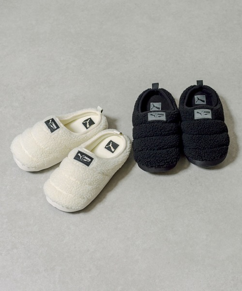 RASVOA（ラスボア）の「【PUMA／プーマ】Scuff Sherpa（サンダル・レディース・ブラック/オフホワイト・S/M/L）」の11枚目の写真