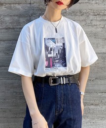 PAGEBOY | フォトコラージュTシャツ(Tシャツ/カットソー)