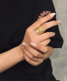 blatto(ブラット)の【blatto 925silver】925シルバー デザイン リング ゴールド(k18メッキ仕様) シルバー(プラチナメッキ仕様) tbr2-16 Nn(リング)
