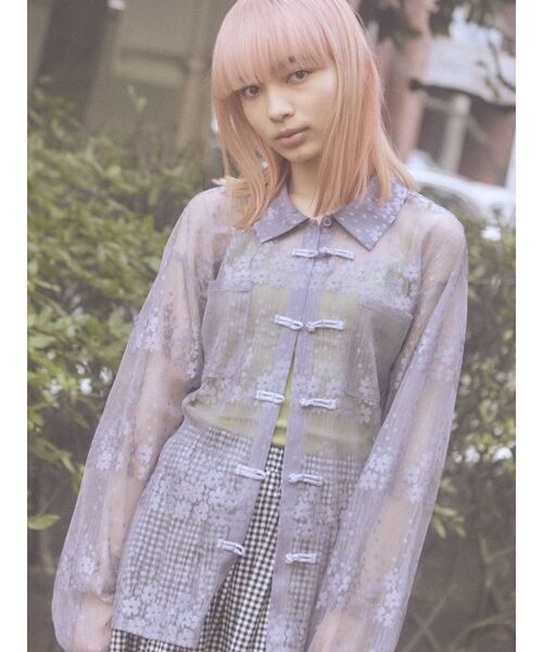 Floralエアリーカンフーブラウス シャツ ブラウス Merry Jenny メリージェニー のファッション通販 Zozotown