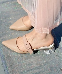 En Punto | 売切終了★【ラス１】クリア変形ミュール(パンプス)