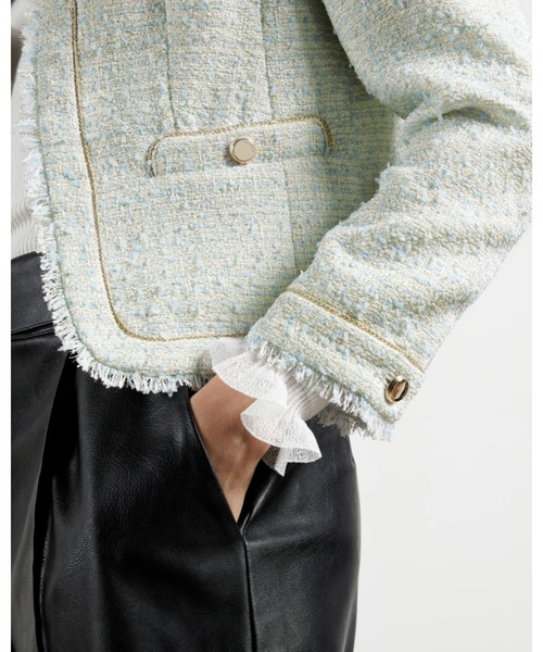 Ted Baker（テッドベーカー）の「BLOSS ブークレ ノーカラージャケット