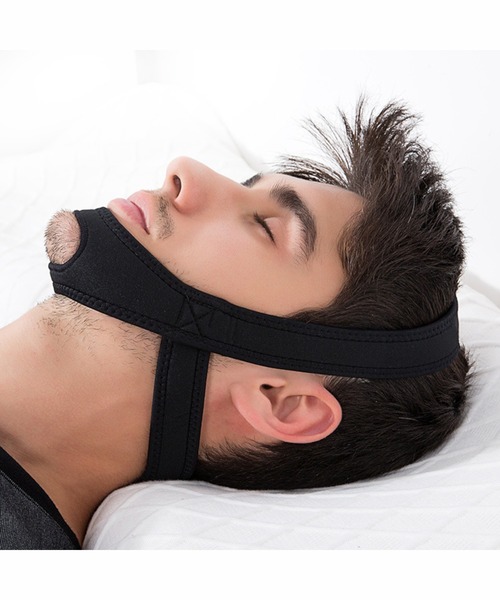 yururira（ユルリラ）の「いびき防止コルセット（その他ボディ・ヘアケア・レディース・ブラック/ブルー・FREE）」の5枚目の写真