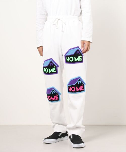 LAND by MILKBOY スウェット パンツ LAND by MILKBOY（ランドバイミルクボーイ）の「HOME SWEAT PANTS