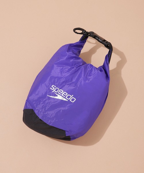 Speedo（スピード）の「speedo/ウオータープルーフ ロールトップ3Lポーチバッグ（エコバッグ/サブバッグ・レディース・ブラック/パープル/イエロー/カーキ・FREE）」の3枚目の写真