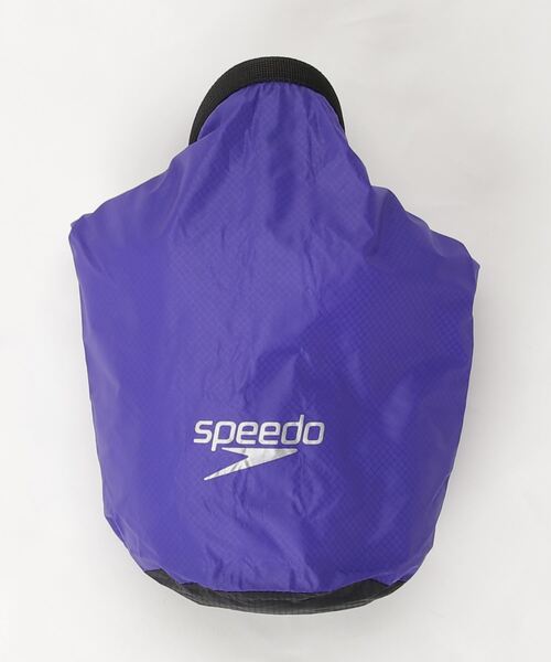 Speedo（スピード）の「speedo/ウオータープルーフ ロールトップ3Lポーチバッグ（エコバッグ/サブバッグ・レディース・ブラック/パープル/イエロー/カーキ・FREE）」の8枚目の写真