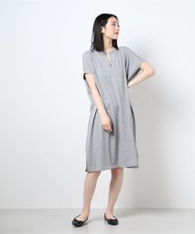 選べる2丈キーネックワンピース
