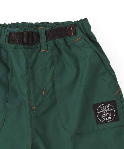 DILASH（ディラッシュ）の「ベルト付きハーフパンツ(4.5分丈)（その他パンツ・キッズ・ベージュ/グリーン・110/100/130/120/150/140/90/80）」の7枚目の写真
