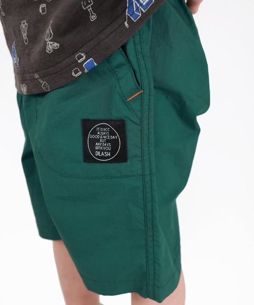 DILASH（ディラッシュ）の「ベルト付きハーフパンツ(4.5分丈)（その他パンツ・キッズ・ベージュ/グリーン・110/100/130/120/150/140/90/80）」の8枚目の写真