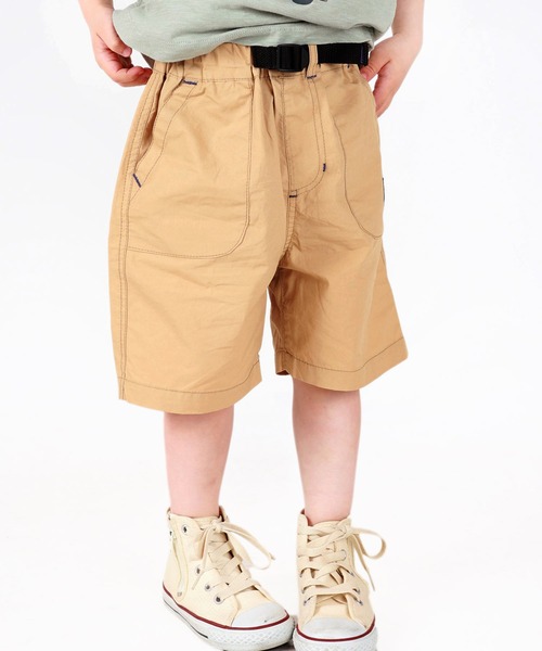 DILASH（ディラッシュ）の「ベルト付きハーフパンツ(4.5分丈)（その他パンツ・キッズ・ベージュ/グリーン・110/100/130/120/150/140/90/80）」の11枚目の写真