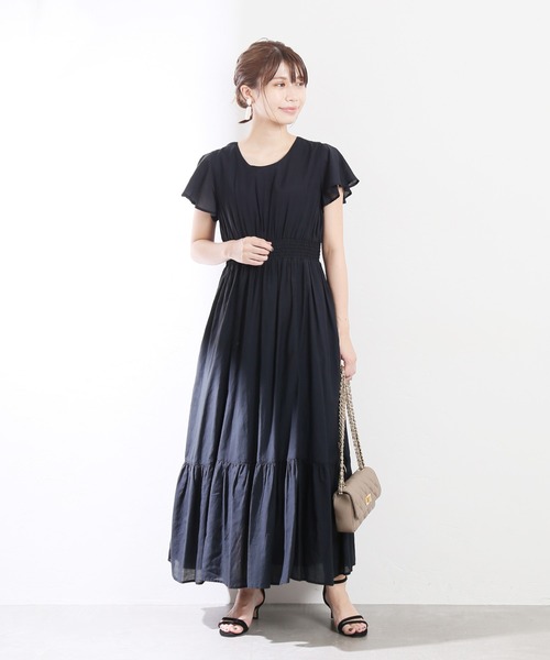 【La Totalite】エンパイアーティアードワンピース La TOTALITE（ラトータリテ）の「エンパイアーティアード