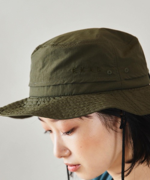 EKAL（エカル）の「EKAL　エクスプローラーハット（ハット・メンズ・ブラック/オリーブ/ベージュ系その他・FREE）」の9枚目の写真