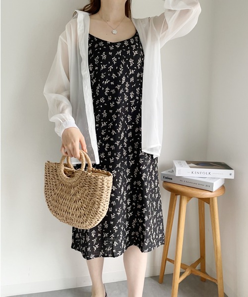 セール 花柄キャミソール台形ワンピース ワンピース Alite Cloth アリーテクロス のファッション通販 Zozotown