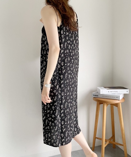セール Alite Cloth アリーテクロス のファッション ワンピース 花柄キャミソール台形ワンピース ワンピース Alite