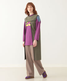 BEAMS BOY | BEAMS BOY / バックトゥフロント エンブロイダリ ーエプロン(ワンピース)