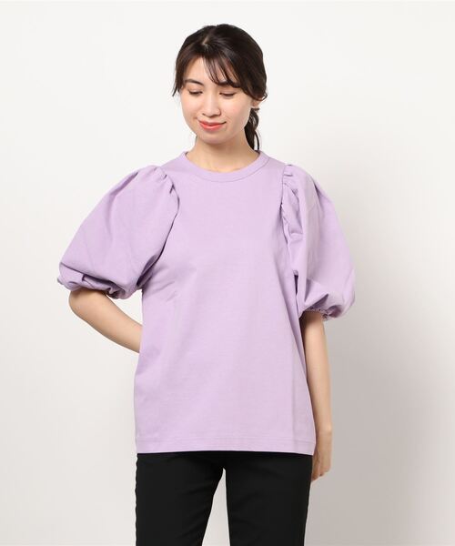 N.O.R.C（ノーク）の「ボリュームスリーブカットソー（Tシャツ
