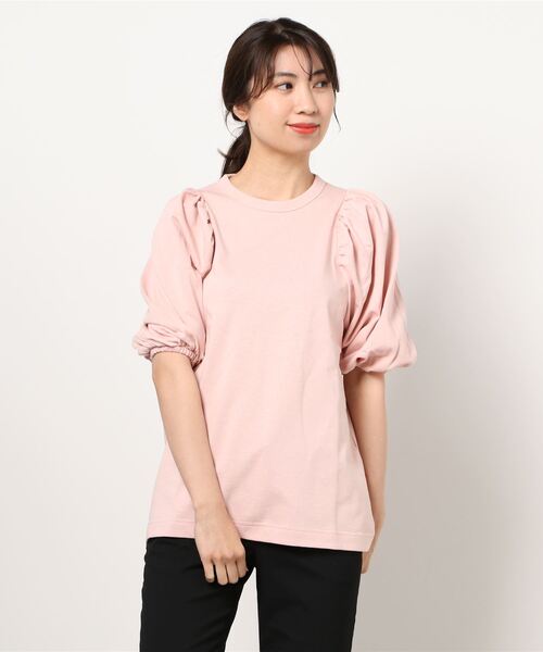 N.O.R.C（ノーク）の「ボリュームスリーブカットソー（Tシャツ